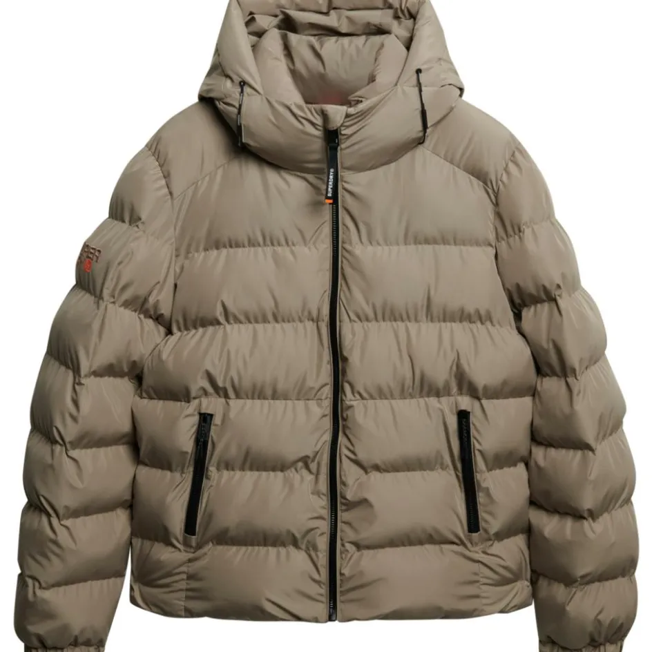 Sale Superdry Sports winterjas heren twig beige