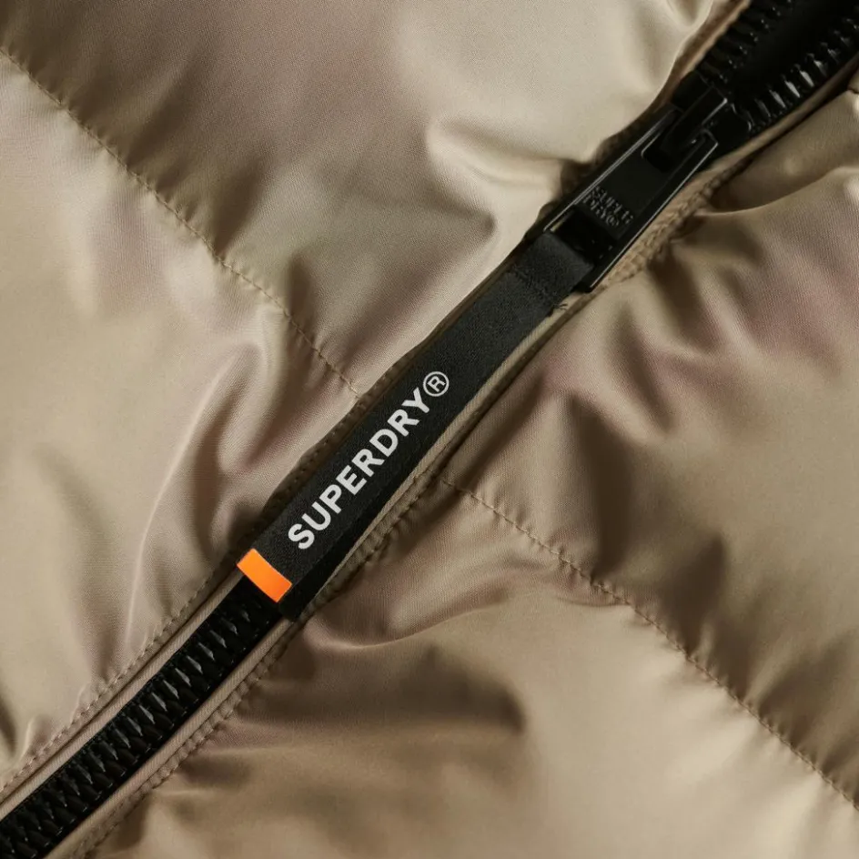 Sale Superdry Sports winterjas heren twig beige