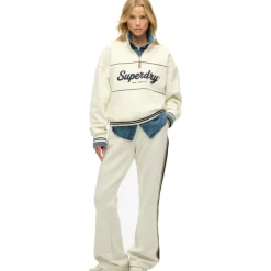 Superdry Studios Stripe joggingbroek dames off white