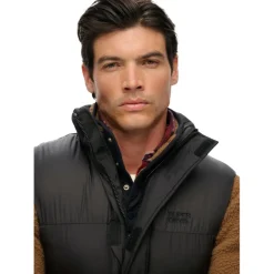 Superdry Tech bodywarmer heren black