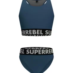 SuperRebel Carmel bikini junior navy