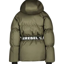 Discount SuperRebel PUFF winterjas junior army green