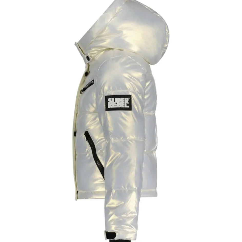 Online SuperRebel SPICY winterjas junior winter white