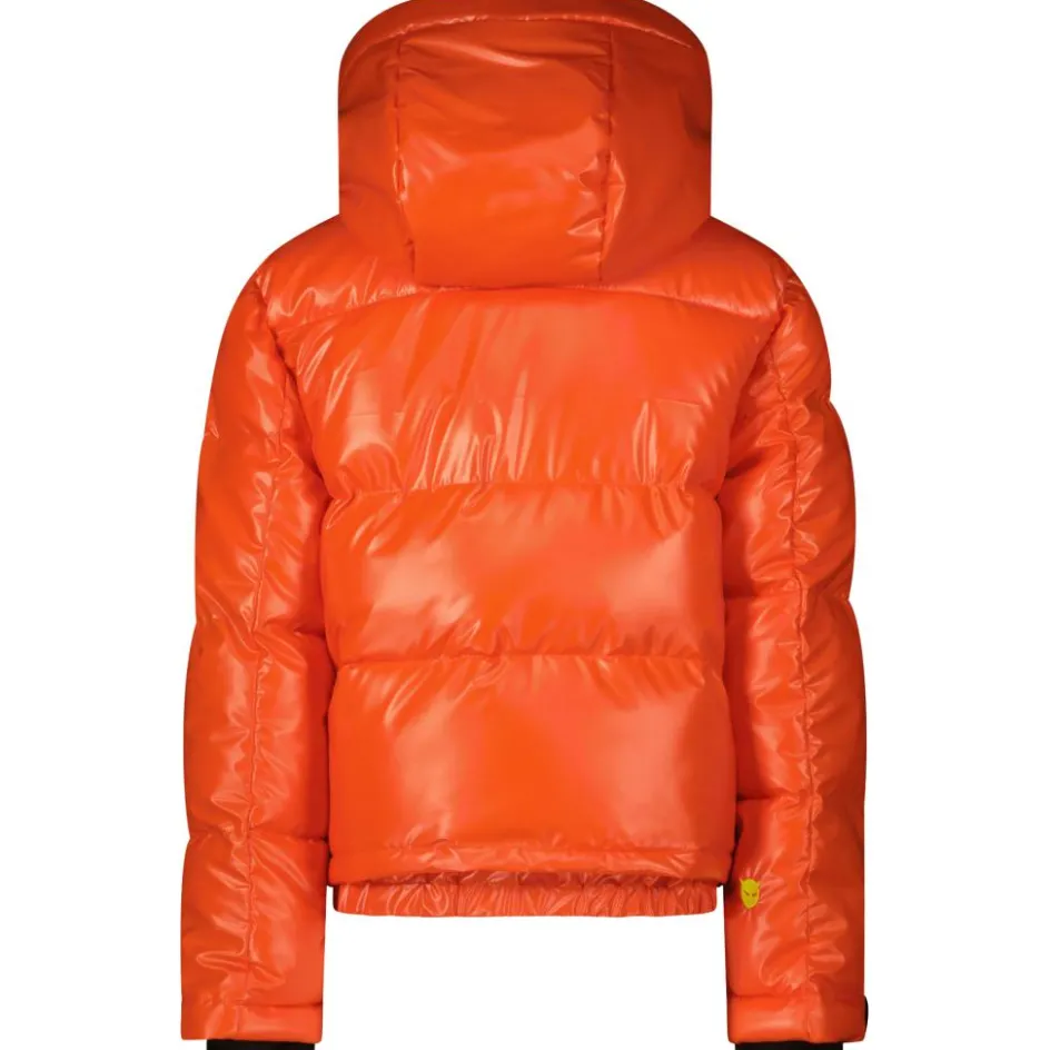 SuperRebel SPICY winterjas junior metallic mandarin
