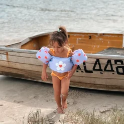 Swim Essentials  Puddle Jumper zwemvest 2 tot 6 jaar - 15 tot 30  kg lila hartjes