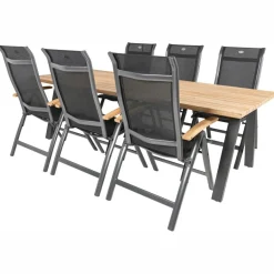 TASTE by 4 Seasons  Ambassador 240 x 100 cm Alice 6 tuinset teak