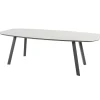 TASTE by 4 Seasons  Manolo keramiek tuintafel 240 x 103 cm antraciet