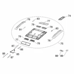 Telair 06239 Dual Clima Luchtkanaal adapter 20 mm