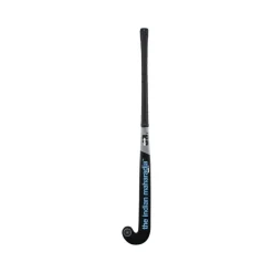 Clearance The Indian Maharadja  Blade Mid Bow zaalhockeystick junior mulberry wood black blue