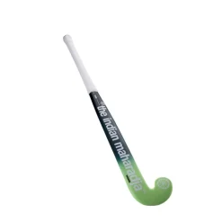 Discount The Indian Maharadja  Flow Mid Bow zaalhockeystick junior mulberry wood blue mintgreen