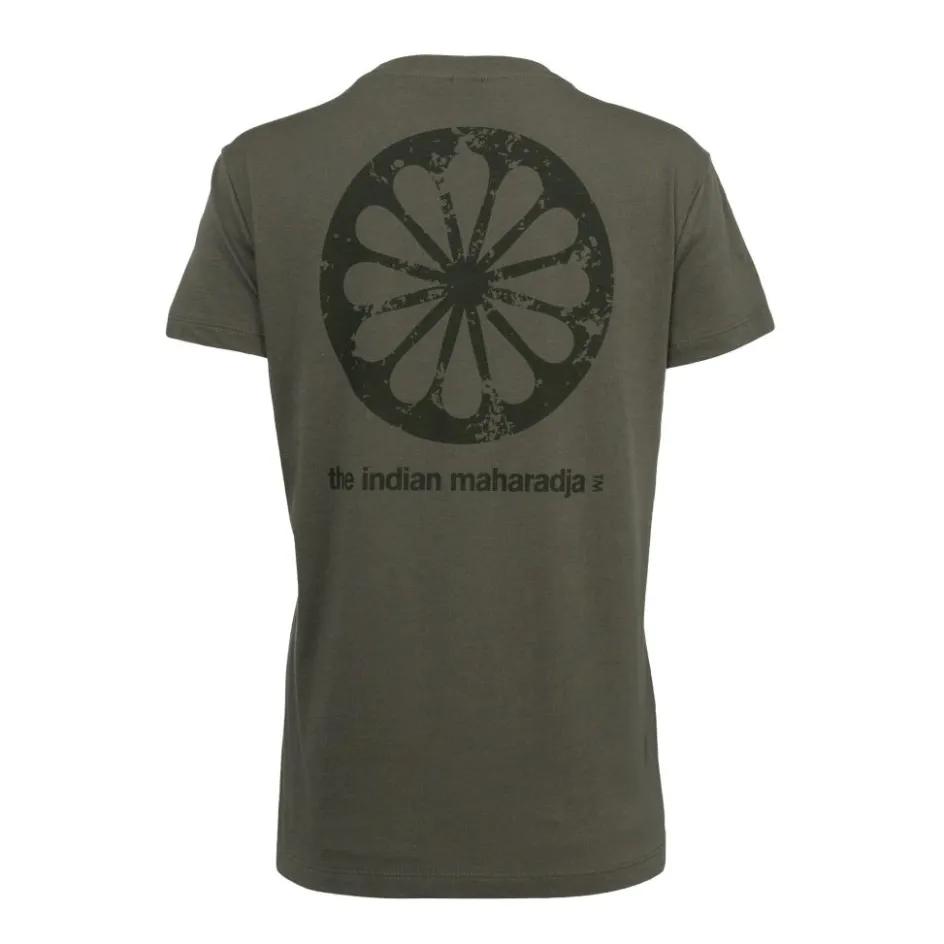 New The Indian Maharadja Goa Urban tennisshirt dames mud green