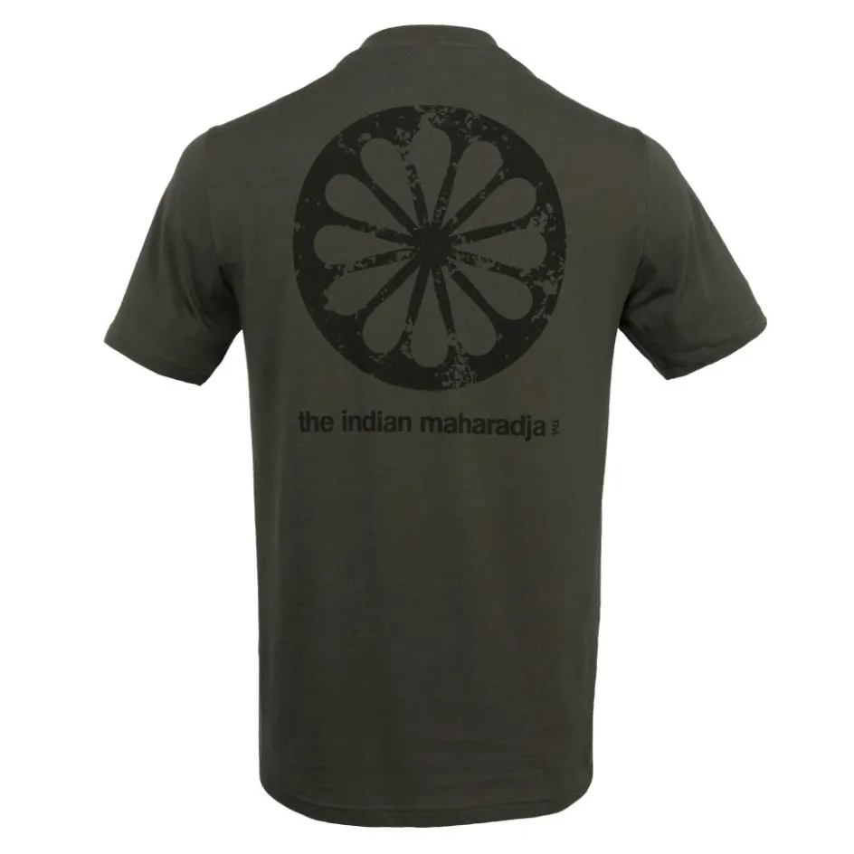 New The Indian Maharadja Goa Urban tennisshirt heren mud green