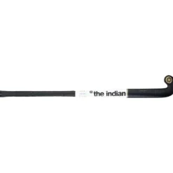 Sale The Indian Maharadja  Gold Pro Mid Bow zaalhockeystick junior black white gold foil