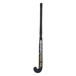 The Indian Maharadja  Gold 95 Pro Bow hockeystick black gold