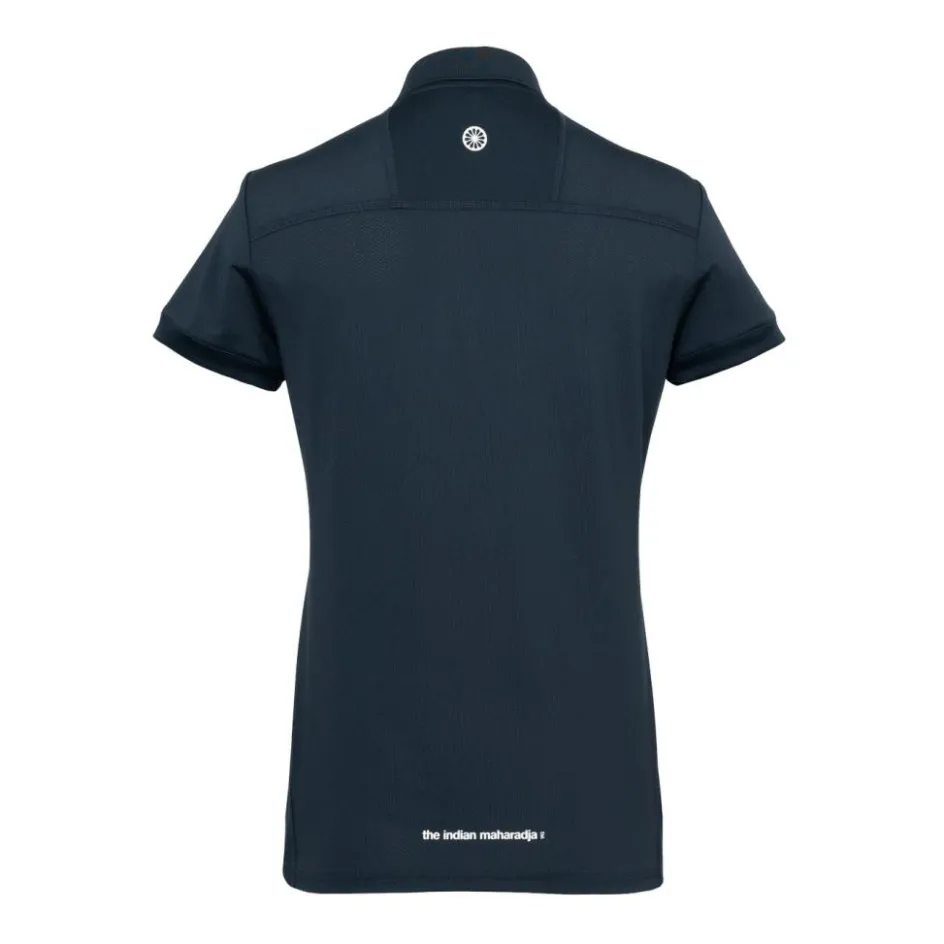 The Indian Maharadja Jaipur Performance Girls Polo hockeyshirt junior navy