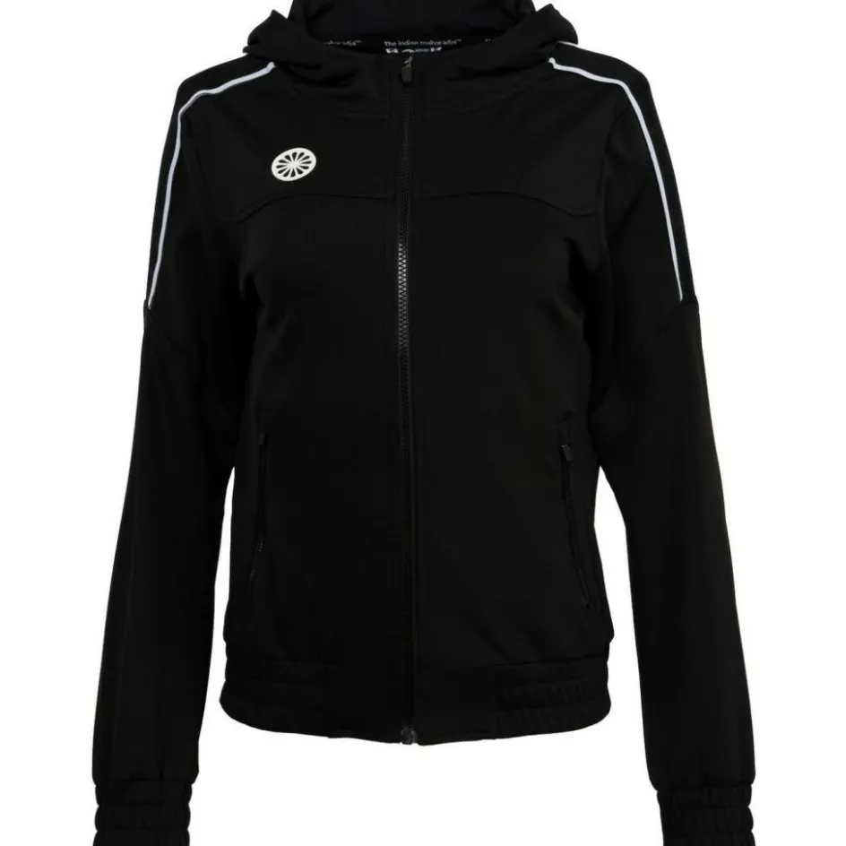 The Indian Maharadja Jaipur Performance Hooded trainingsjack dames black