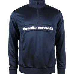 The Indian Maharadja  Poly Terry Half Zip hockeytrui junior navy