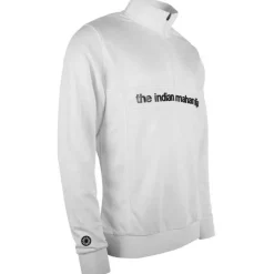 Online The Indian Maharadja  Poly Terry Half Zip hockeytrui heren white