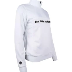 Online The Indian Maharadja Poly Terry Half Zip hockeytrui dames white