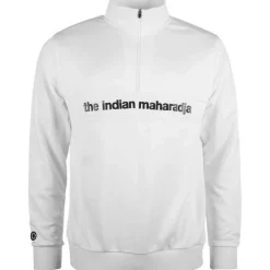 Hot The Indian Maharadja Poly Terry Half Zip hockeytrui junior white