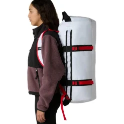 The North Face  Base Camp M reistas 71 liter TNF white TNF black elevation red