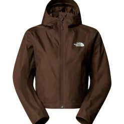 The North Face  Cropped Quest outdoor jack dames smokey brown