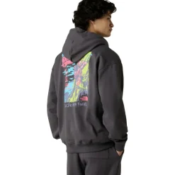 Best The North Face  Expedition Celebration Oversized hoodie anthracite grey