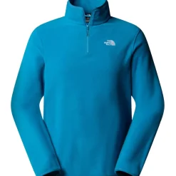 Online The North Face Glacier Fleece 1/4 Zip trui heren dusk blue