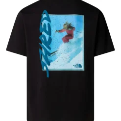The North Face  NSE Slopes Relaxed Graphic shirt TNF black