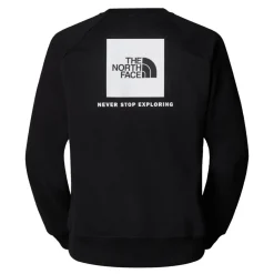 Sale The North Face  Raglan Box NSE Crew sweater heren TNF black