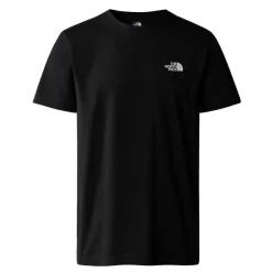 Discount The North Face  Simple Dome km shirt heren TNF black