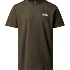 Best The North Face  Simple Dome shirt heren taupe green