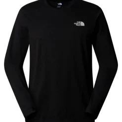 Clearance The North Face  Simple Dome lm shirt heren TNF black