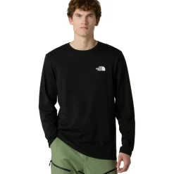 Clearance The North Face  Simple Dome lm shirt heren TNF black