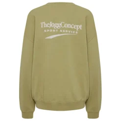 TheJoggConcept Rubi sweater heren split pea