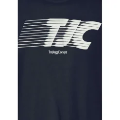 TheJoggConcept Silas Logo shirt heren navy blazer