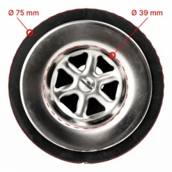 Online Thetford Afvoerplug recht 19 mm