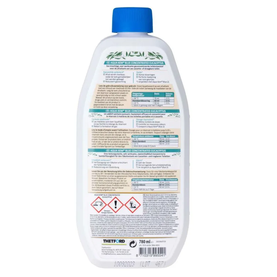 Thetford Aqua Kem Blue Concentrated eucalyptus 780 ml