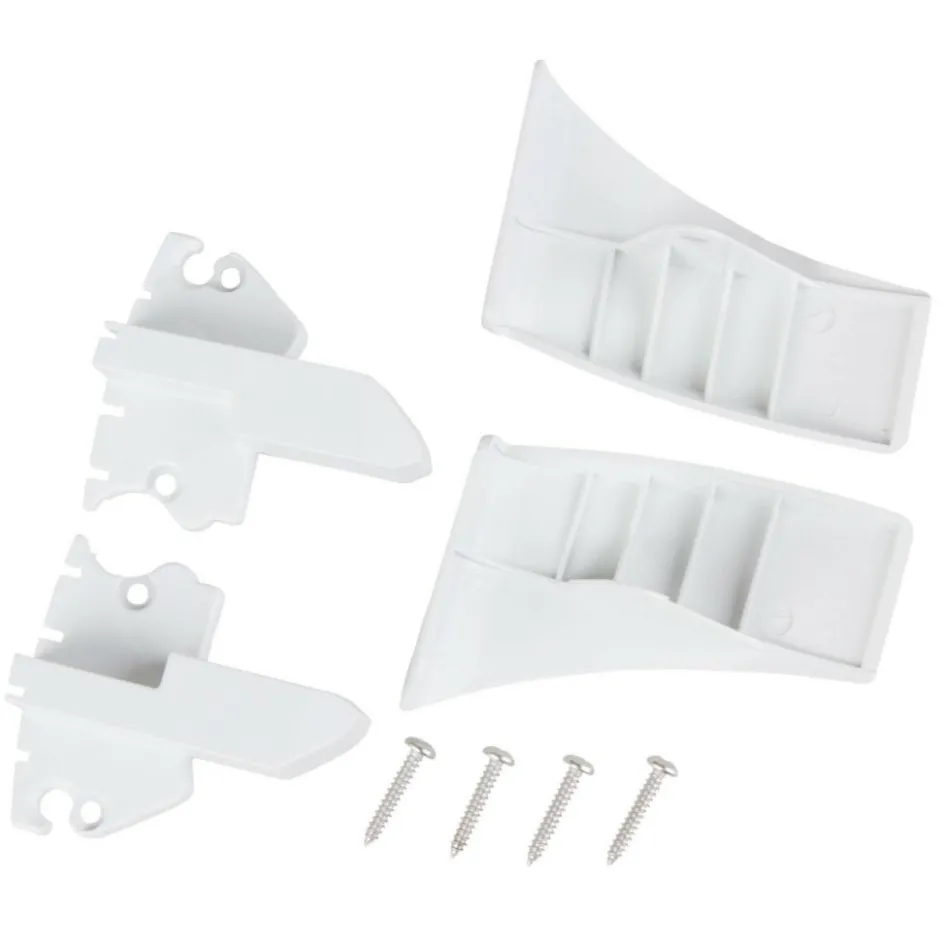 Thule 5003 eindkappen voorlat links en rechts white