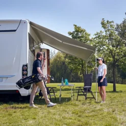 Clearance Thule Omnistor 9200 450 x 300 cm cassetteluifel  aluminium - mystic grey