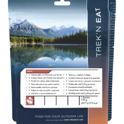 New Trek 'n Eat  Creamy Pasta with Chicken & Spinach