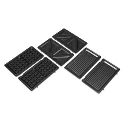 Tristar SA-3071 3-in-1 tosti ijzer zwart zilver