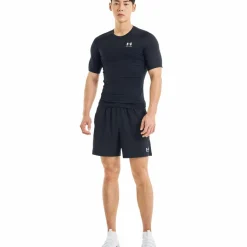 Under Armour HeatGear SS shirt heren black white