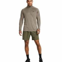 Under Armour  Tech Woven Wordmark short heren marine OD green black