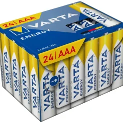 Varta Energy Alkaline AAA batterij 24-pack blauw