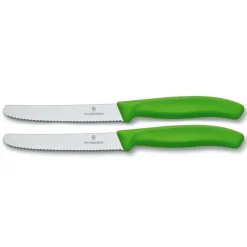 Best Victorinox Tafelmes groen 2 stuks