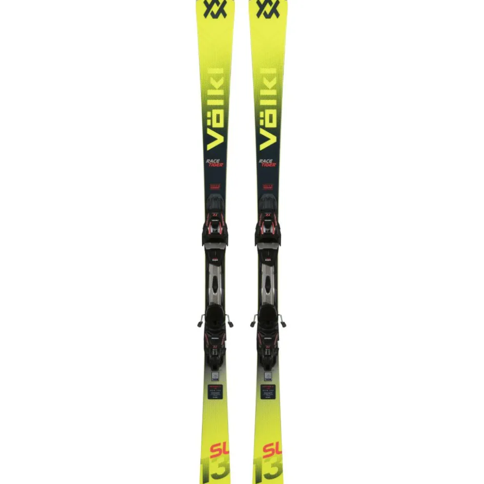 Sale Völkl Racetiger SL 25 - 26 ski's met rMotion 12 binding