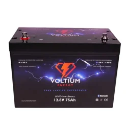 New Voltium Energy  Smart LiFePO4 accu 12,8V - 75Ah