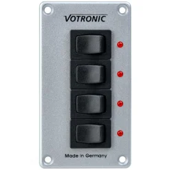 Votronic Schakelpaneel 4 schakelaars