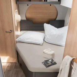 Outlet Walra Travel Jersey hoeslaken Frans bed links zand